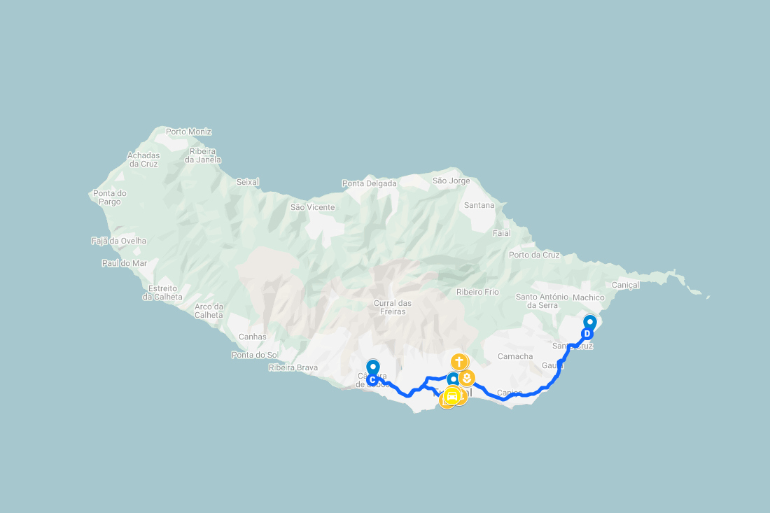 itinéraire madère 3 jours