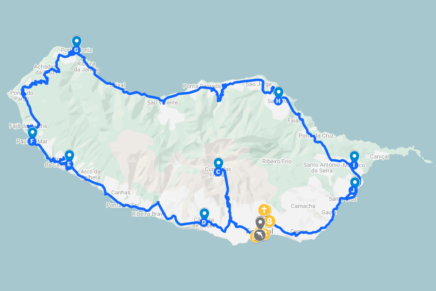 itinéraire madère 10 jours